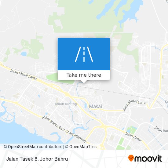 Jalan Tasek 8 map