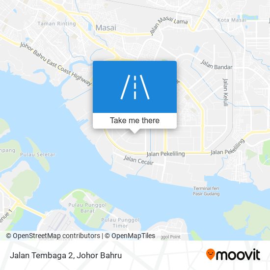 Jalan Tembaga 2 map