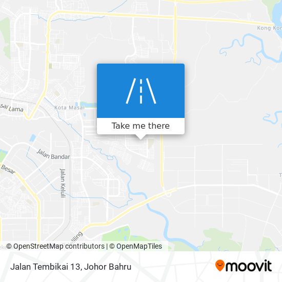 Jalan Tembikai 13 map