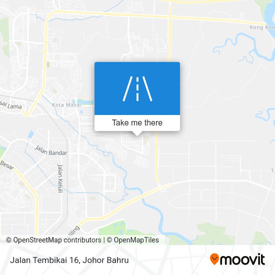 Jalan Tembikai 16 map