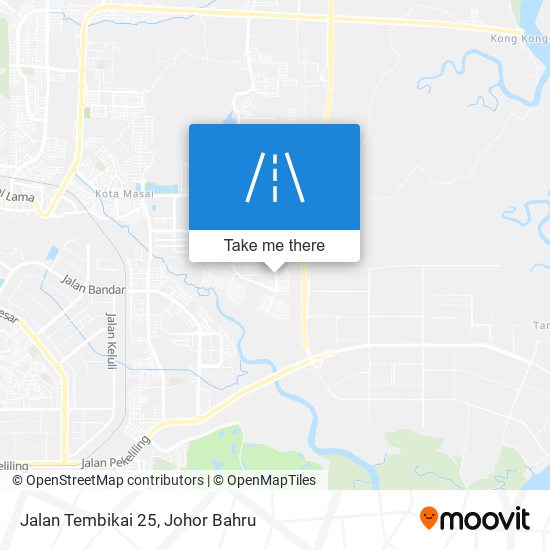 Jalan Tembikai 25 map