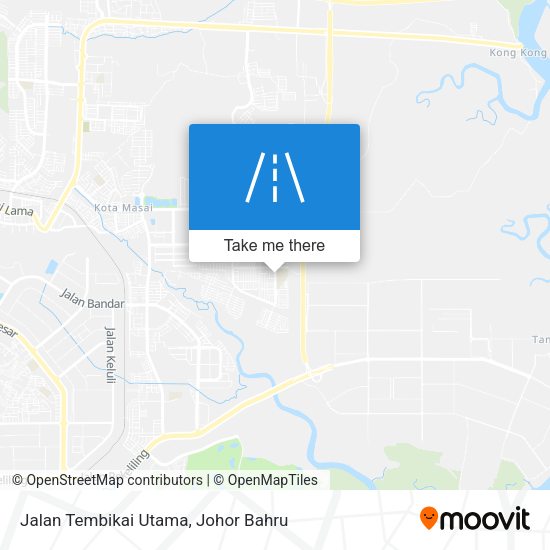 Jalan Tembikai Utama map