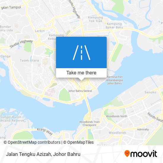 Jalan Tengku Azizah map