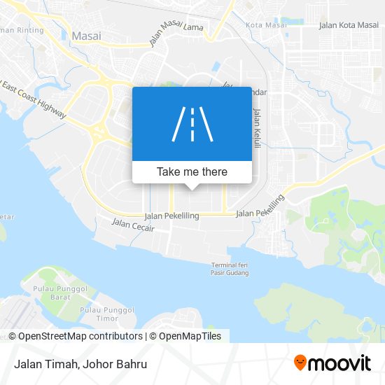 Jalan Timah map