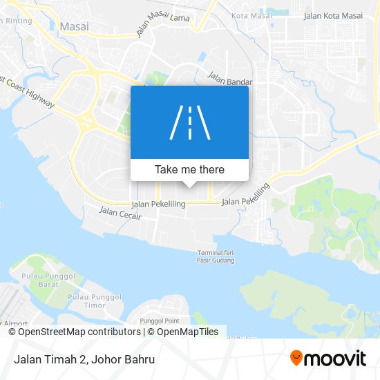 Jalan Timah 2 map