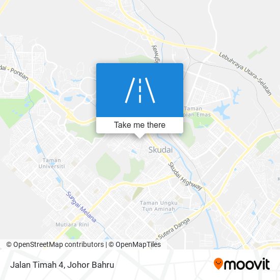 Jalan Timah 4 map