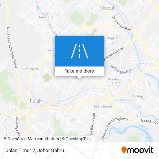 Jalan Timur 2 map