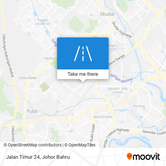 Jalan Timur 24 map