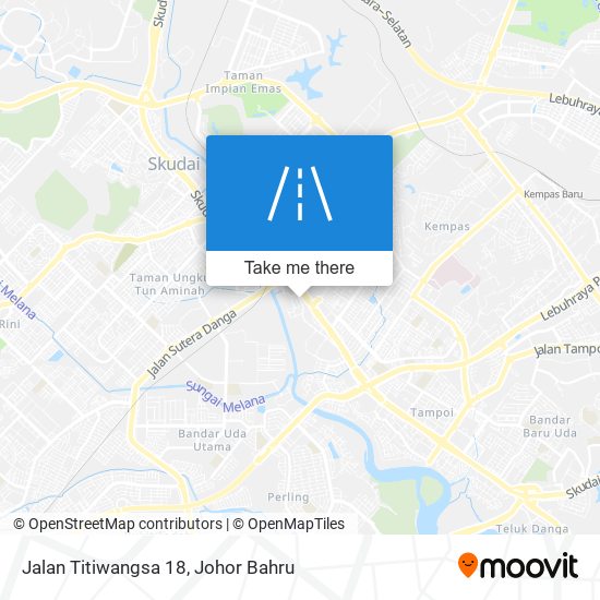 Jalan Titiwangsa 18 map