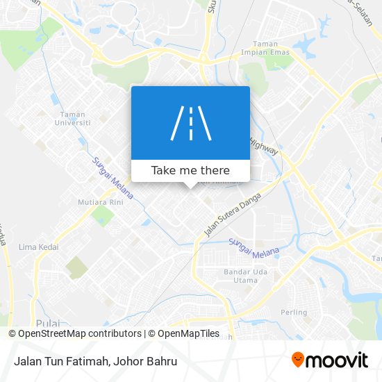 Jalan Tun Fatimah map