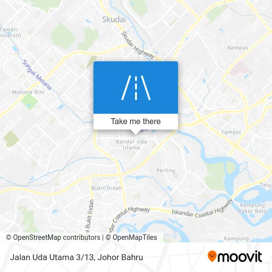 Jalan Uda Utama 3/13 map