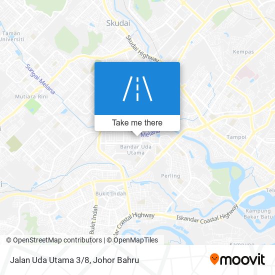 Jalan Uda Utama 3/8 map