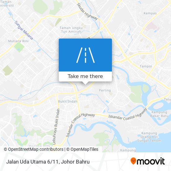 Jalan Uda Utama 6/11 map