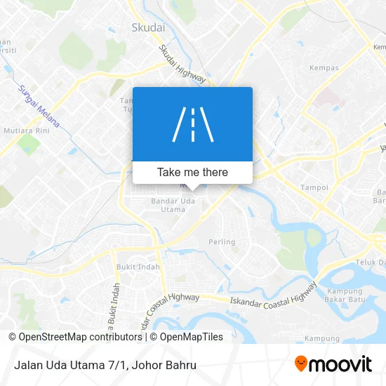 Jalan Uda Utama 7/1 map