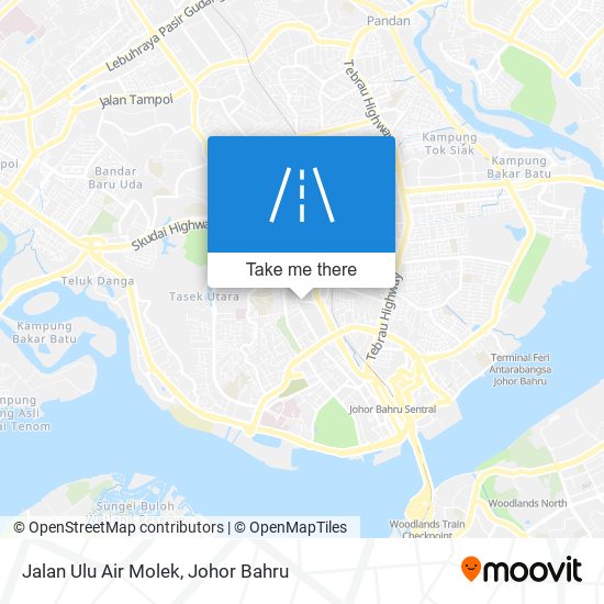 Jalan Ulu Air Molek map