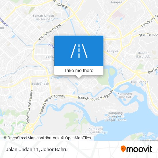 Jalan Undan 11 map