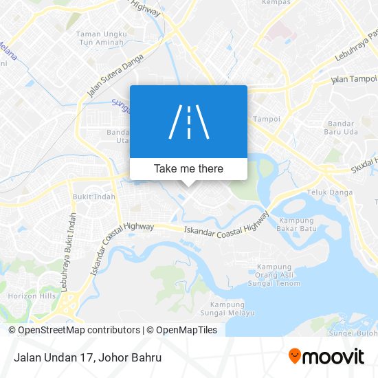 Jalan Undan 17 map