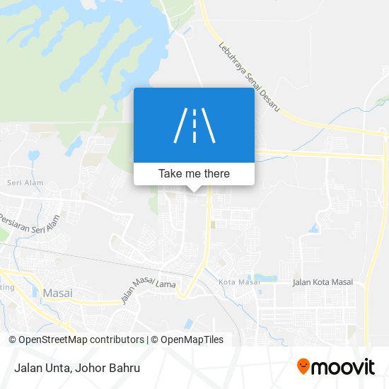 Jalan Unta map