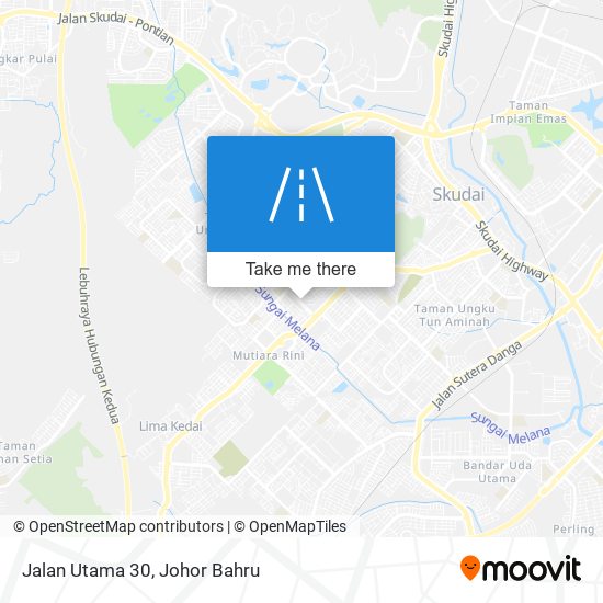 Jalan Utama 30 map