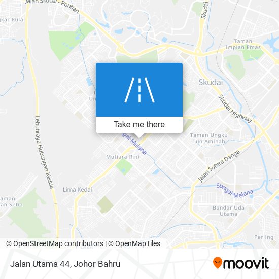 Jalan Utama 44 map