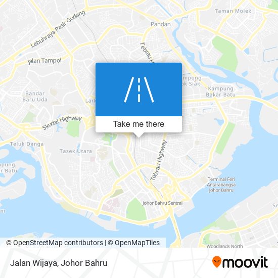 Jalan Wijaya map