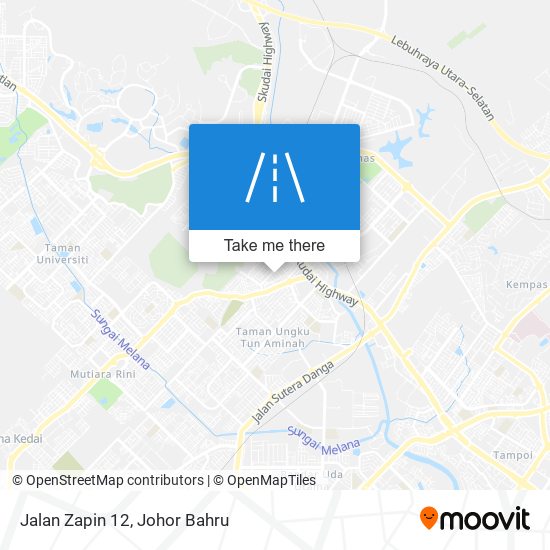 Jalan Zapin 12 map