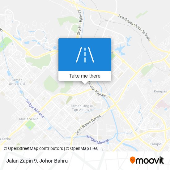 Jalan Zapin 9 map