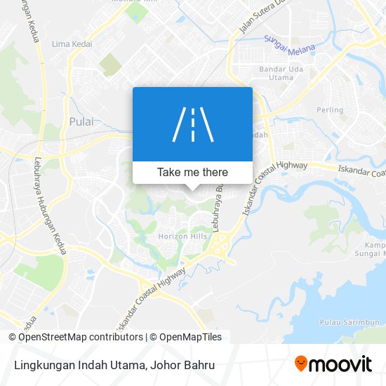 Lingkungan Indah Utama map