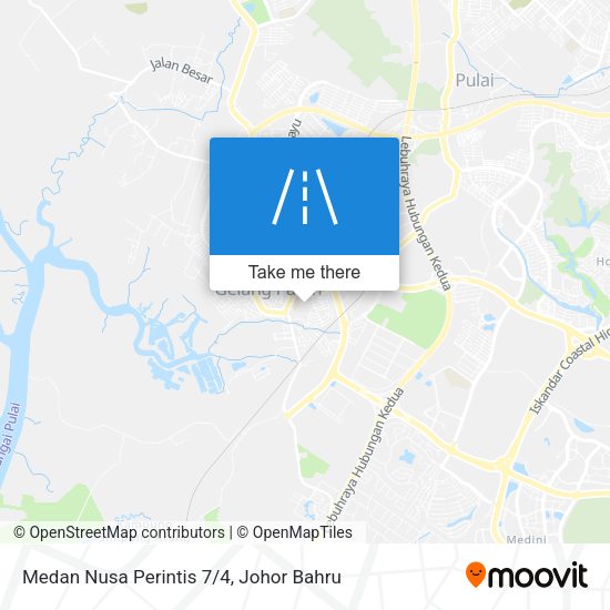 Medan Nusa Perintis 7/4 map