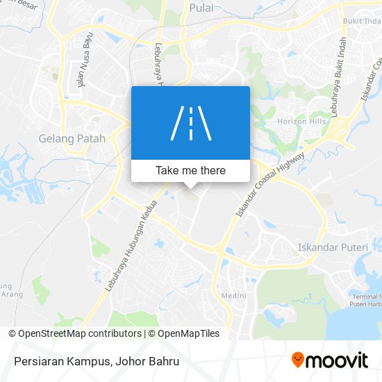 Persiaran Kampus map