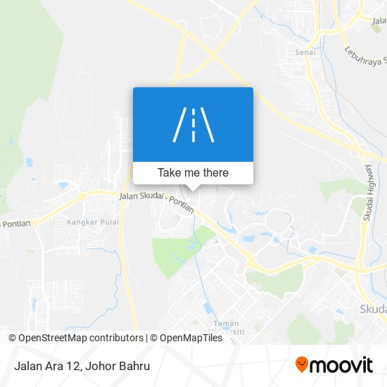 Jalan Ara 12 map