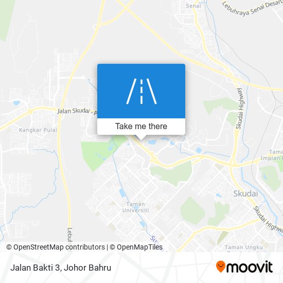 Jalan Bakti 3 map