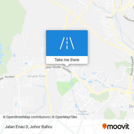 Jalan Enau 3 map