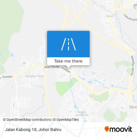 Jalan Kabong 18 map