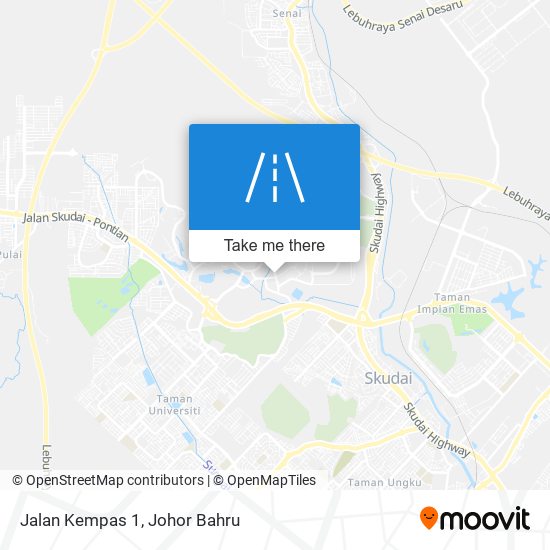 Jalan Kempas 1 map