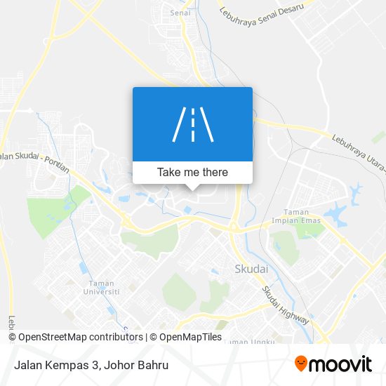 Jalan Kempas 3 map