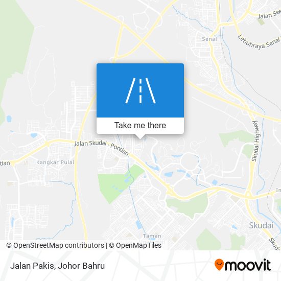 Jalan Pakis map