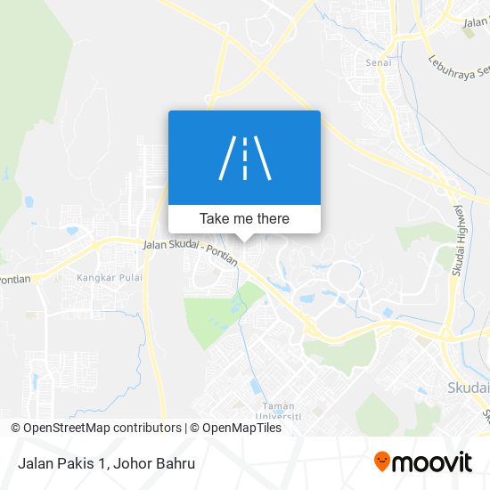 Jalan Pakis 1 map