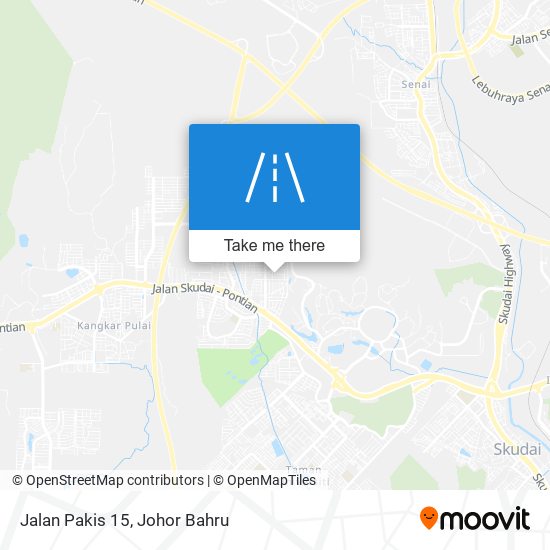 Jalan Pakis 15 map