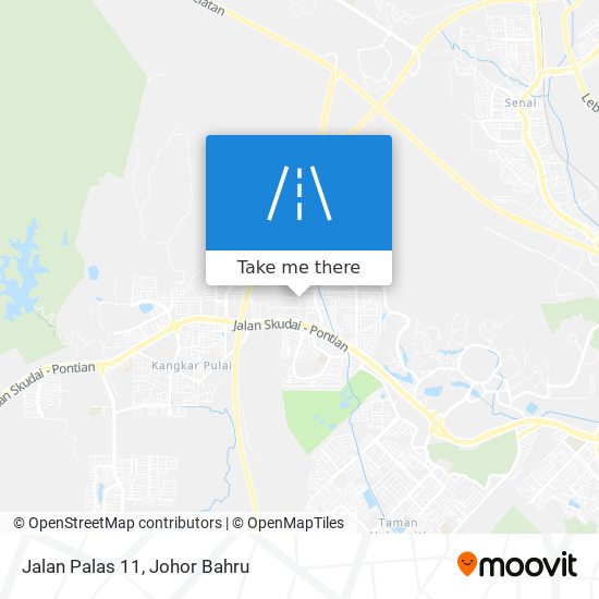 Jalan Palas 11 map