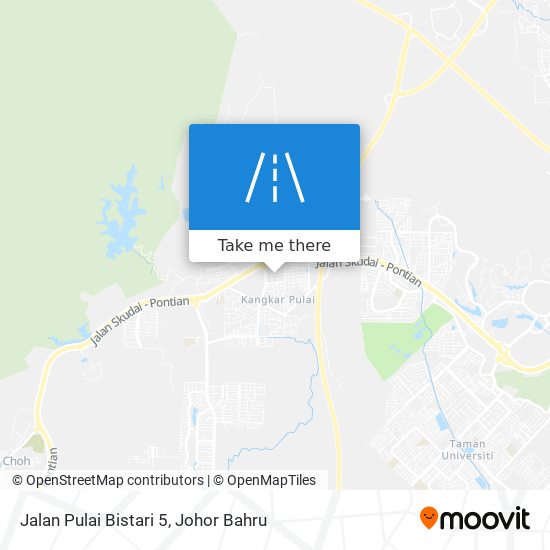 Jalan Pulai Bistari 5 map