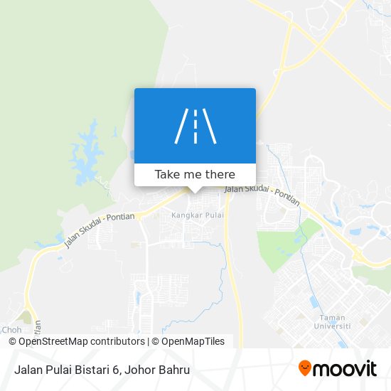 Jalan Pulai Bistari 6 map