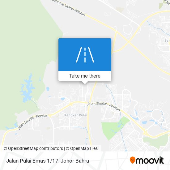 Jalan Pulai Emas 1/17 map