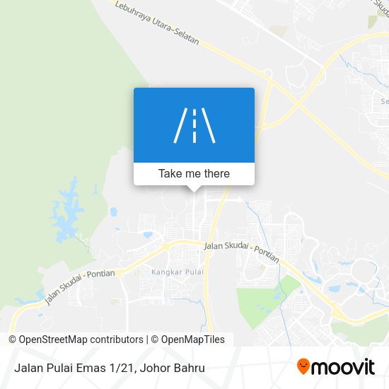 Jalan Pulai Emas 1/21 map