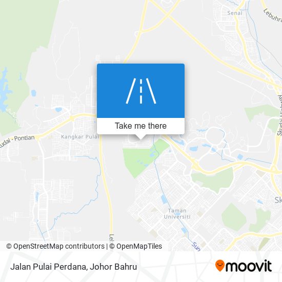 Jalan Pulai Perdana map