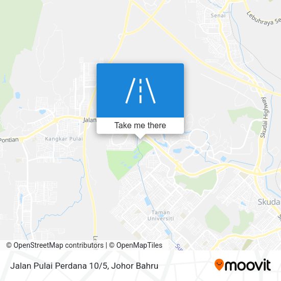 Jalan Pulai Perdana 10/5 map
