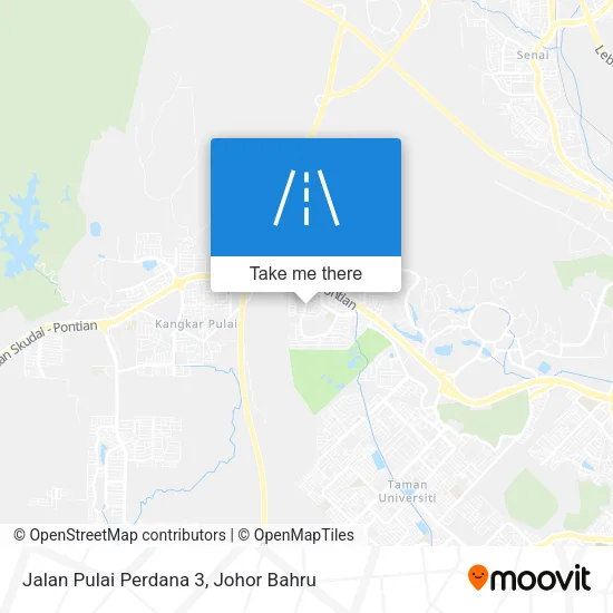 Jalan Pulai Perdana 3 map