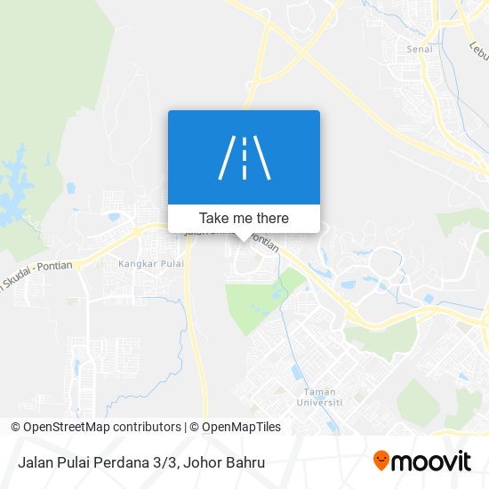 Jalan Pulai Perdana 3/3 map