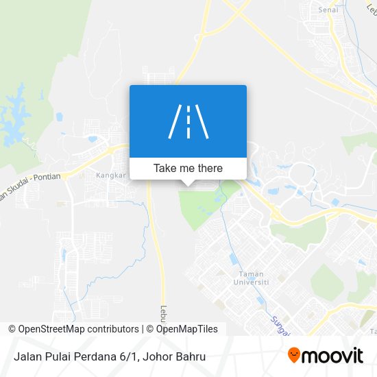Jalan Pulai Perdana 6/1 map