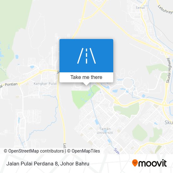 Jalan Pulai Perdana 8 map